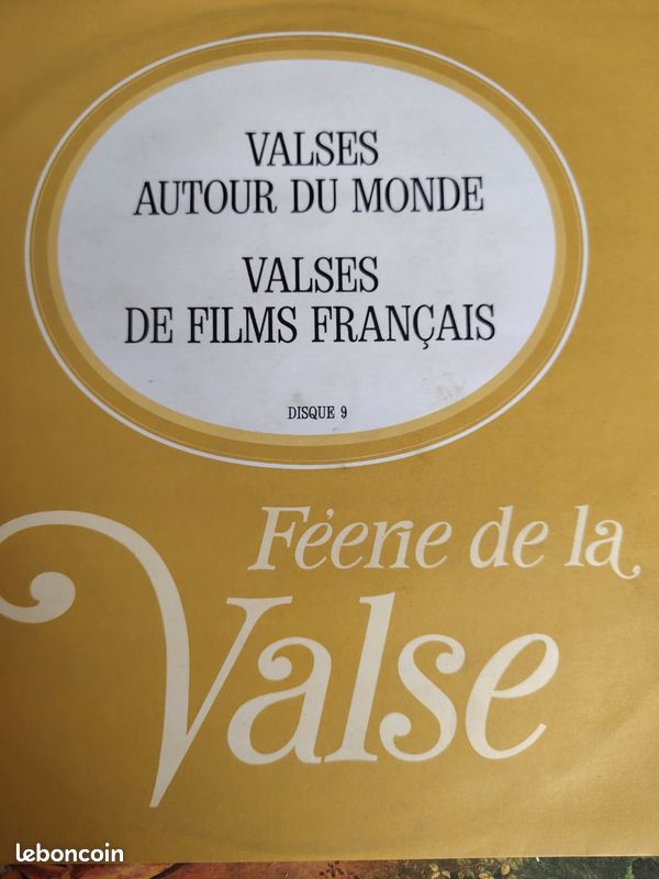 8 Disque Vinyle 33 tours Valses Romantiques. La Valse a L'opera (image 2)