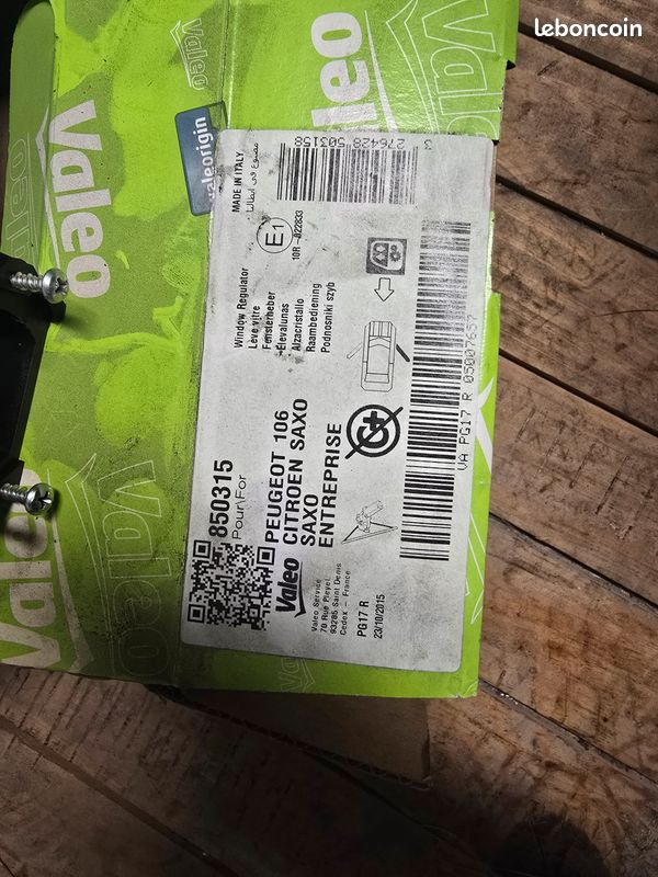 Lève-vitre VALEO 851661 | MonPetitMécano