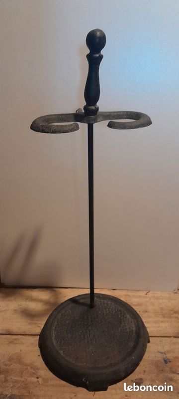 Desserte de cheminée fer forgé (image 1)