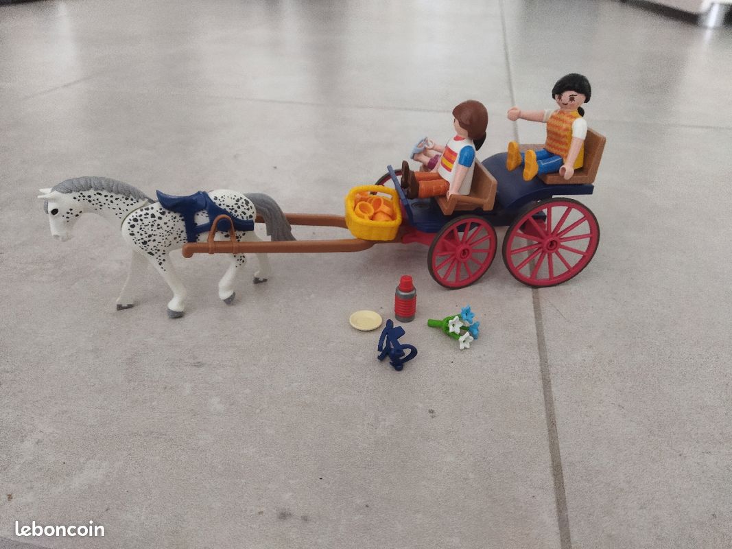Playmobil 5222 + 5226 - country jeux complets (image 7)