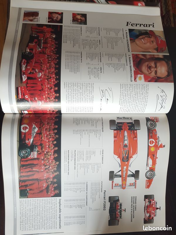 Livre "l'année formule 1 2002-03 (image 4)