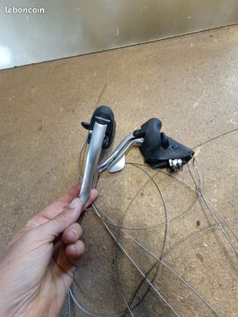 Manettes Campagnolo Mirage 3 Pl 10 Vitesses - Occasion En état Opérationnel