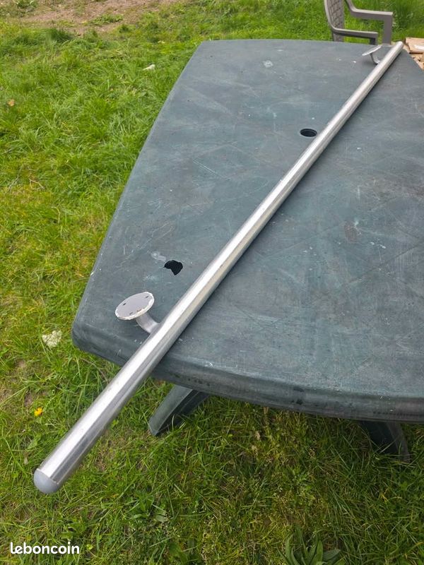Main courante 2m gris alu (image 2)