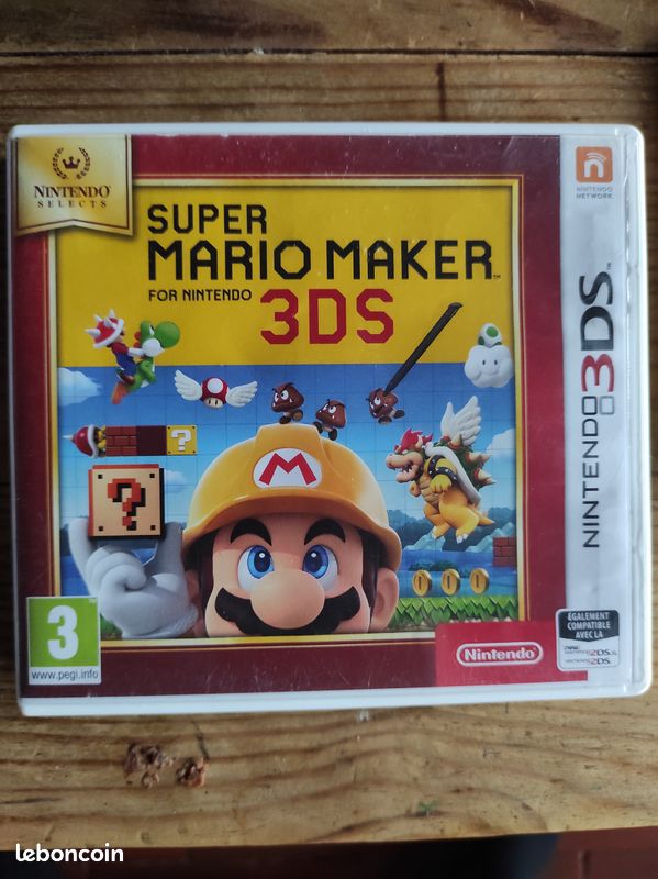 Jeu vidéo Super Mario Maker pour Nintendo 3DS (image 1)
