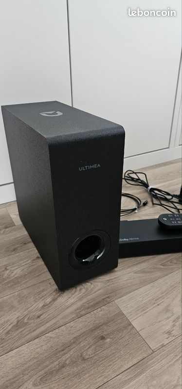 ULTIMEA Nova S50 Barre De Son Dolby Atmos 2.1 - 190W Avec Caisson De Basse Sans Fil