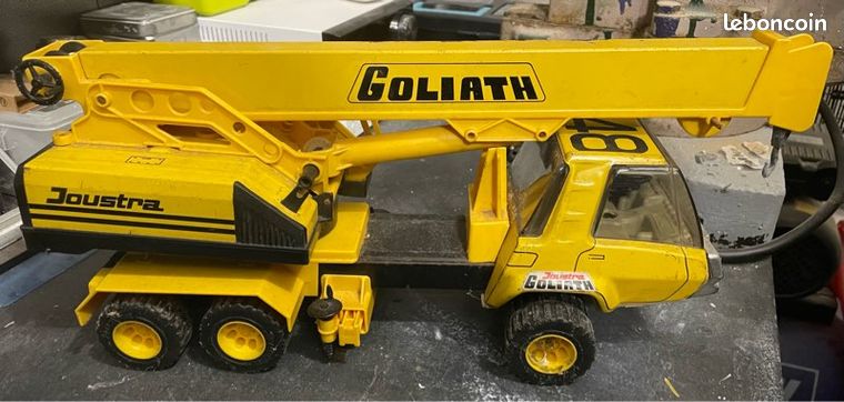 Camion Goliath Joustra – Tôle – Jouet Ancien – Occasion