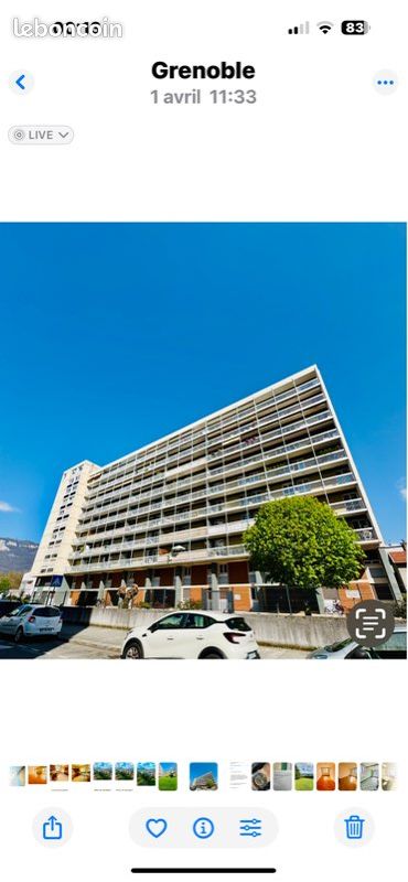 Appartement 5 pièces 120 m² · à Grenoble · 120 m² · 220 000 €