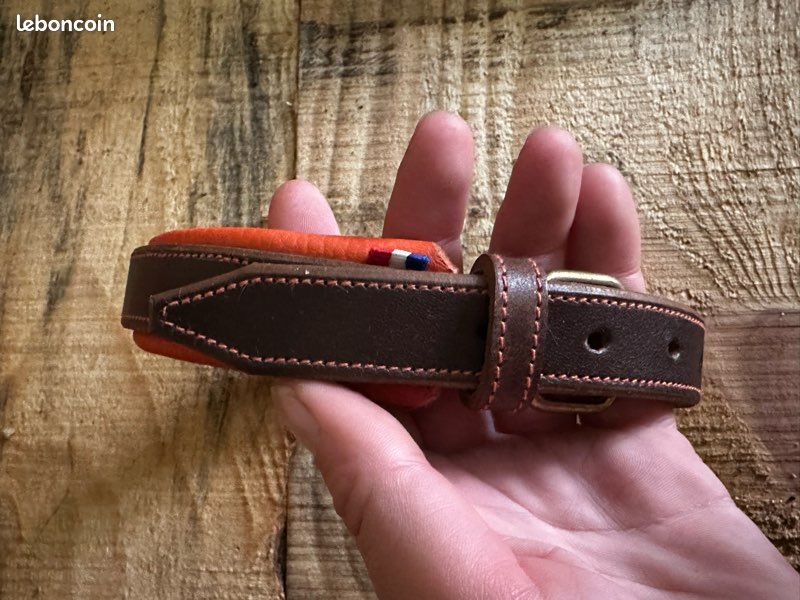 Collier chien cuir (image 3)