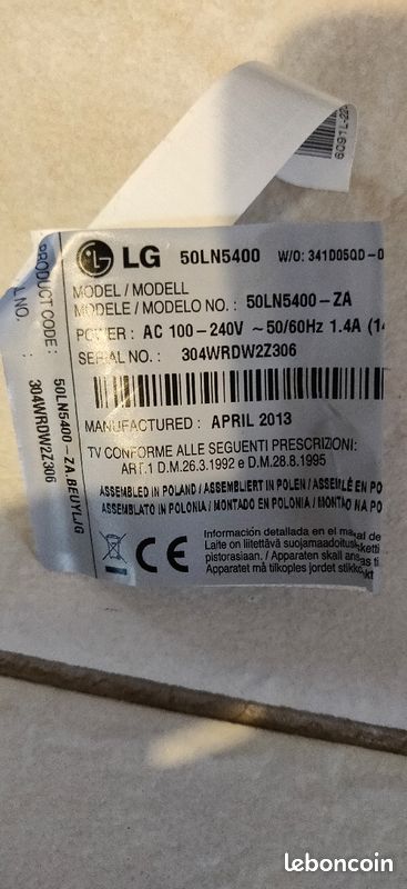 Platine principale pour tv audio telephonie lg (image 3)