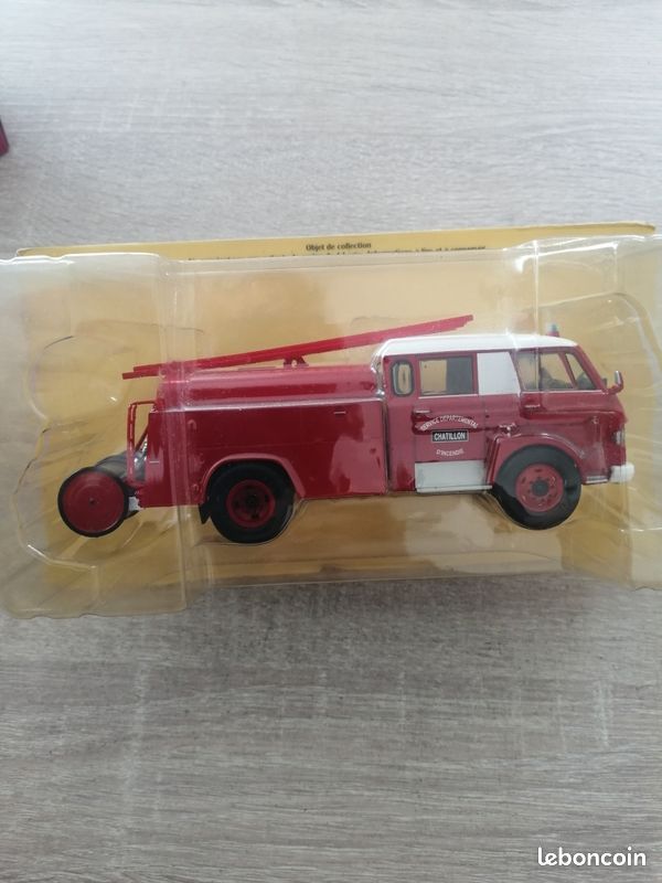 Camion pompier 1/43 citroen (image 1)