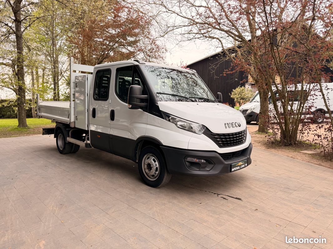 Iveco Daily Chassis Double Cabine 35C14H Benne + Coffre 2022 – photo 2