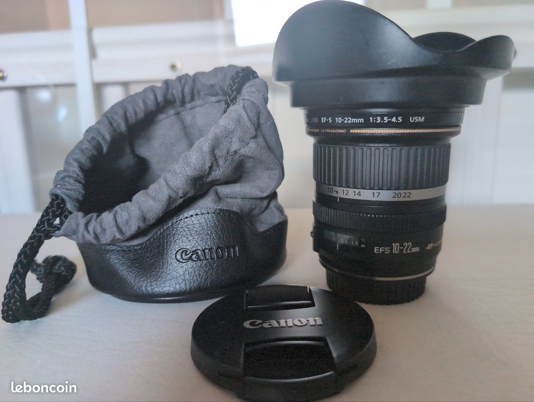 Objectif Canon EF-S 10-22 mm USM (image 1)