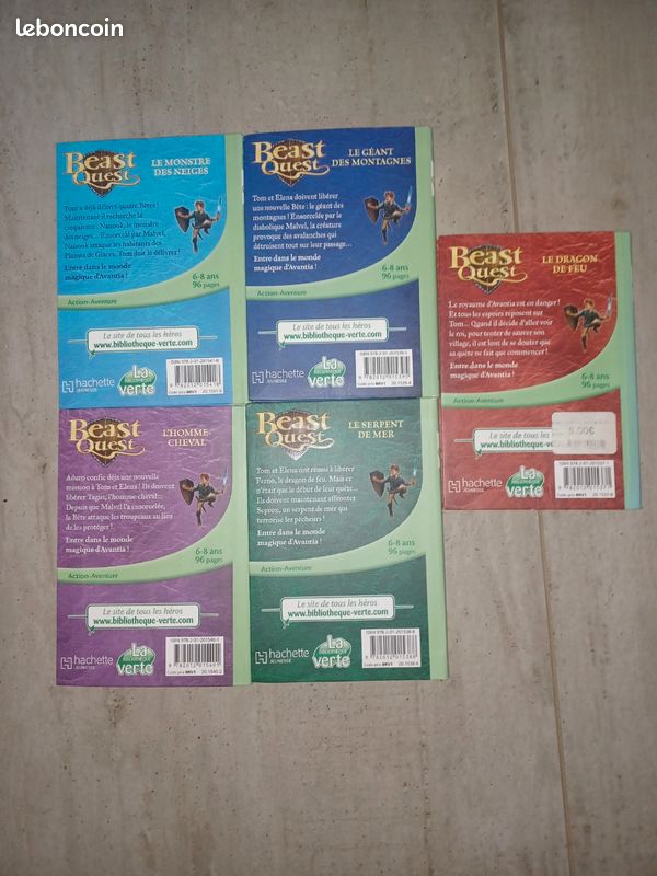5 livres Beast Quest (image 2)