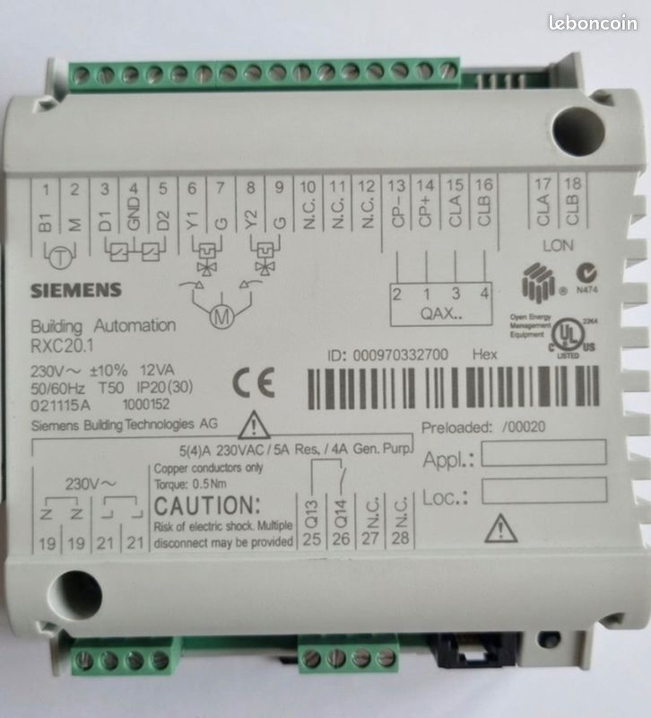 Siemens RXC20.1 (image 1)