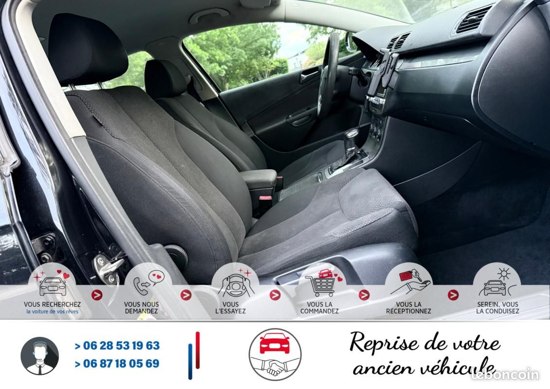 Volkswagen Passat 1.6 FSI 16V 115Cv*Moteur à Chaine*Véhicule Sous Garantie*Ct Révision Entretien ... (image 7)