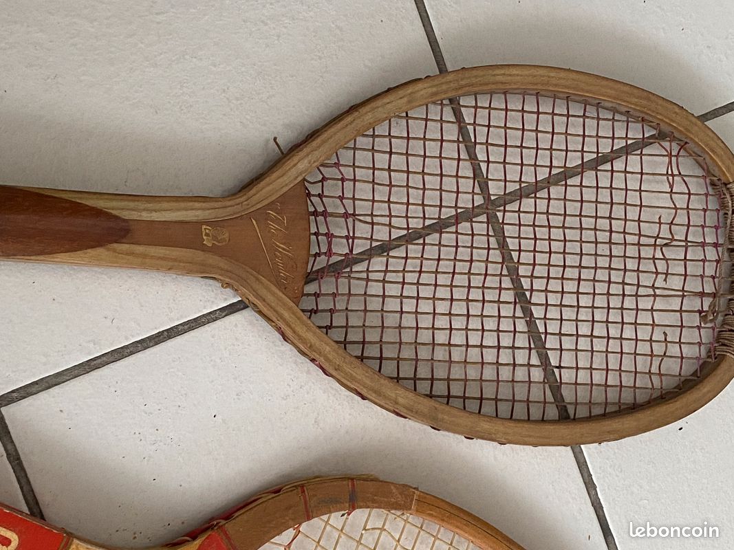 Lot de 3 Raquettes de Tennis Anciennes - Élégance & Authenticité Vintage