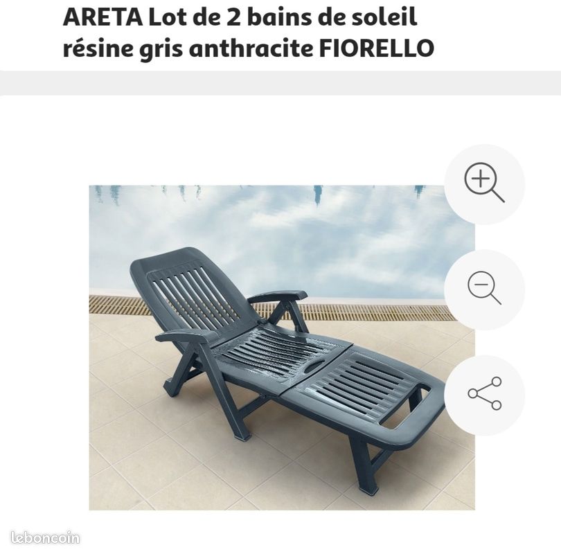 Transat de jardin (image 2)