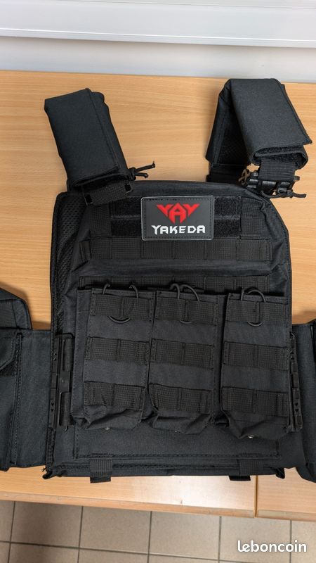 Gilet Tactique Yakeda – Neuf – Pour Airsoft, Randonnée, Survie