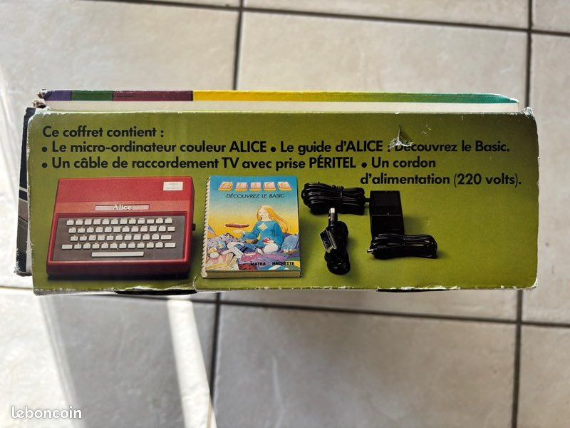 Lot De Jeux Vintage Matra Alice - Pour Collectionneur, Non Testé