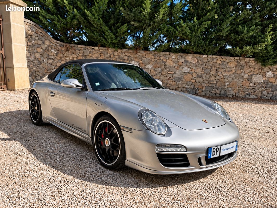Porsche 911 Carrera Gts / Type 997 / Cabriolet / Origine France / Propulsion / 408cv / 3.8 / Pdk 7 / Phase 2 / Garantie 12 Mois (image 6)