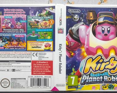 Jeu Kirby Planet Robobot Pour Nintendo 3DS - Occasion VF, Boîte Et Notice Incluses