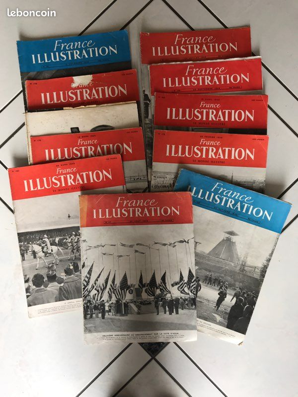 10 magazines anciens France illustration (image 1)
