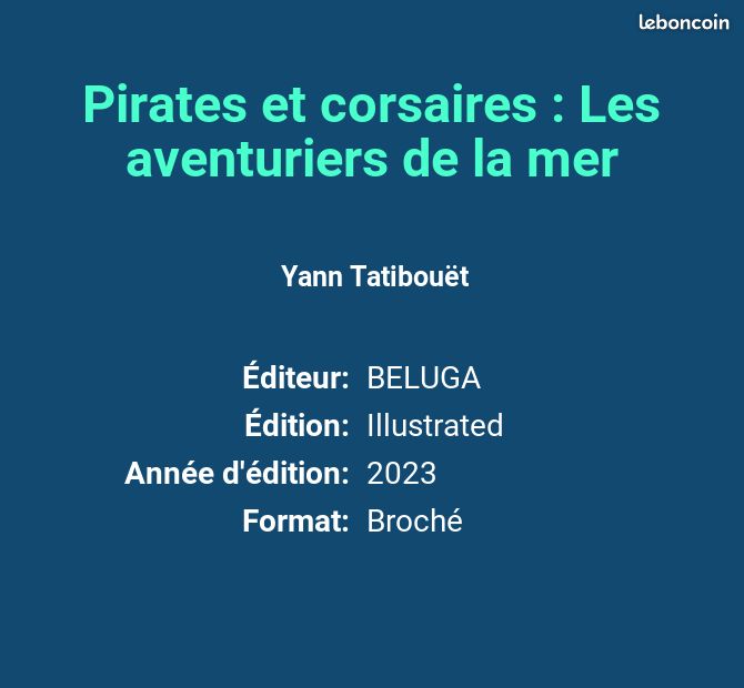 Pirates et corsaires : Les aventuriers de la mer - Yann Tatibouët (image 2)