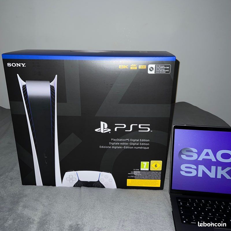 PS5 Digital neuve et scellée 1/2 ✅ (image 1)