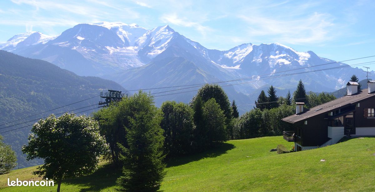 Duplex 7 couchages face au Mont-Blanc (image 1)
