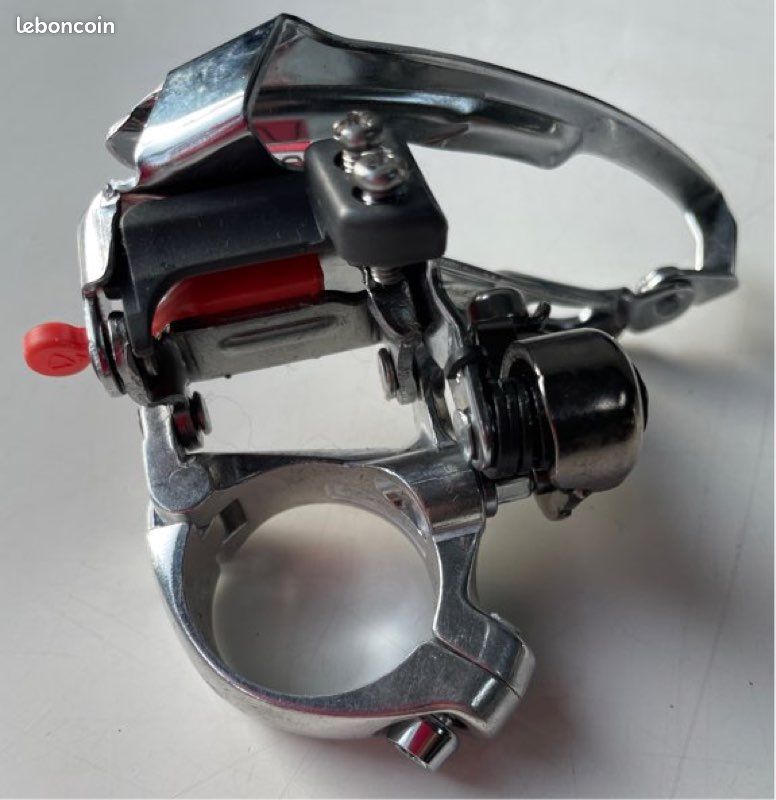 Dérailleur avant Shimano STX FD-MC 34 à collier 31.8 tirage bas neuf - Équipements vélos