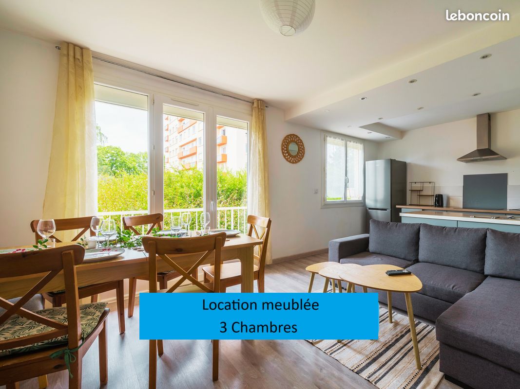 Appartement 4 pièces 70 m² · à Angers · 70 m² · 1 150 €