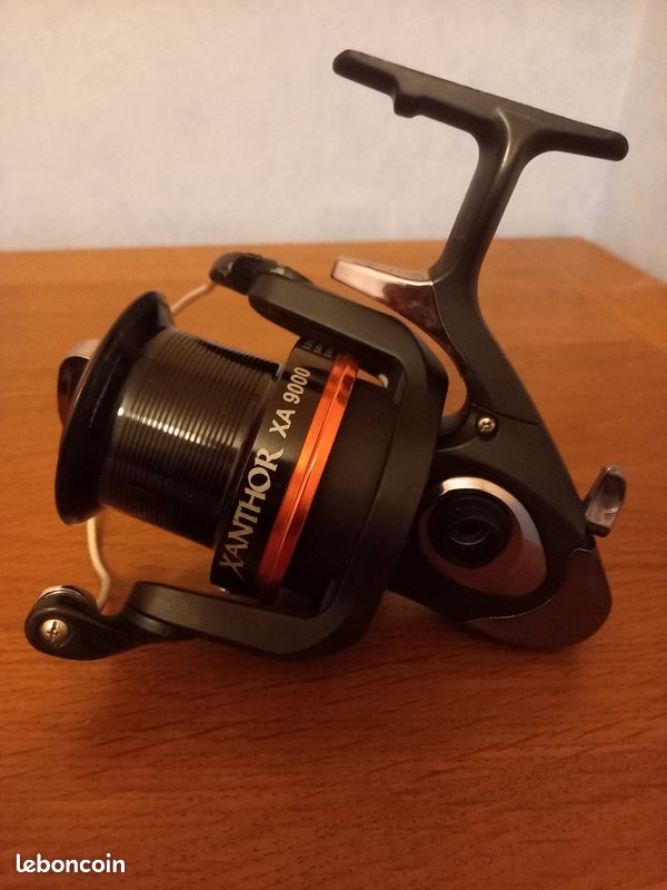 Moulinet à Pêche Vintage Bronson Jacoxe Michigan - Modèle Rare à Deux Niveaux, Pêche Eau Douce