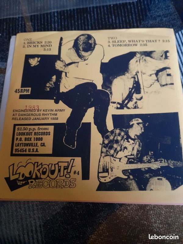 45t punk h-c,crimpshrine:sleep,what's that?e.p (image 2)