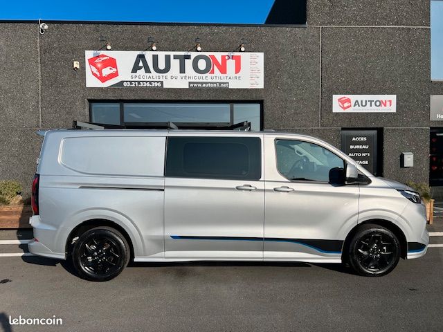 59500 HT Nouveau FORD CUSTOM HYBRIDE CABINE APPROFONDIE avec sièges modulables (image 5)