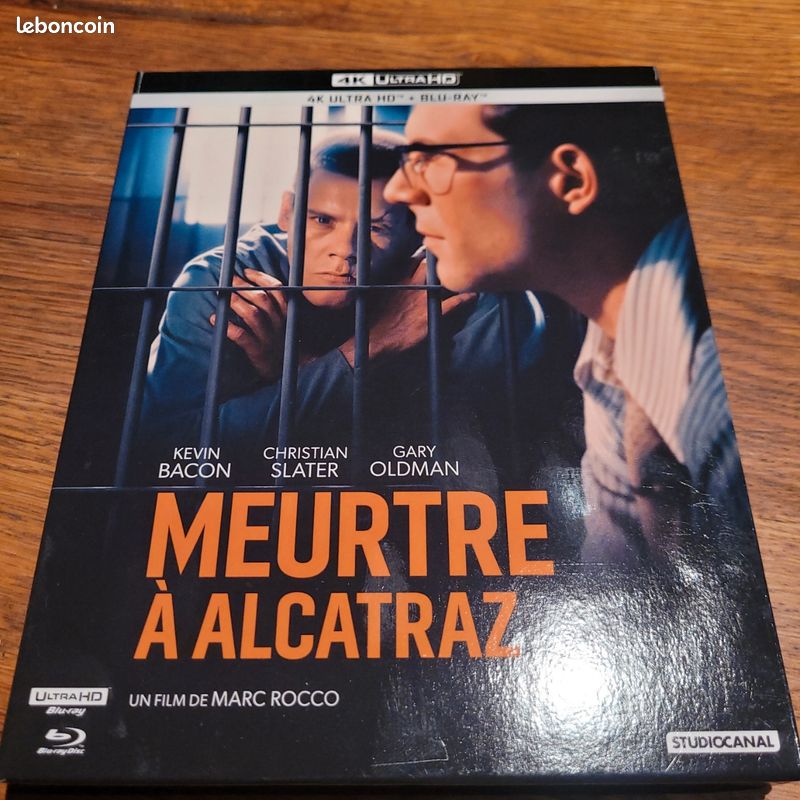 Film Meurtre à Alcatraz en coffret 4K Blu-ray ultra HD (image 1)