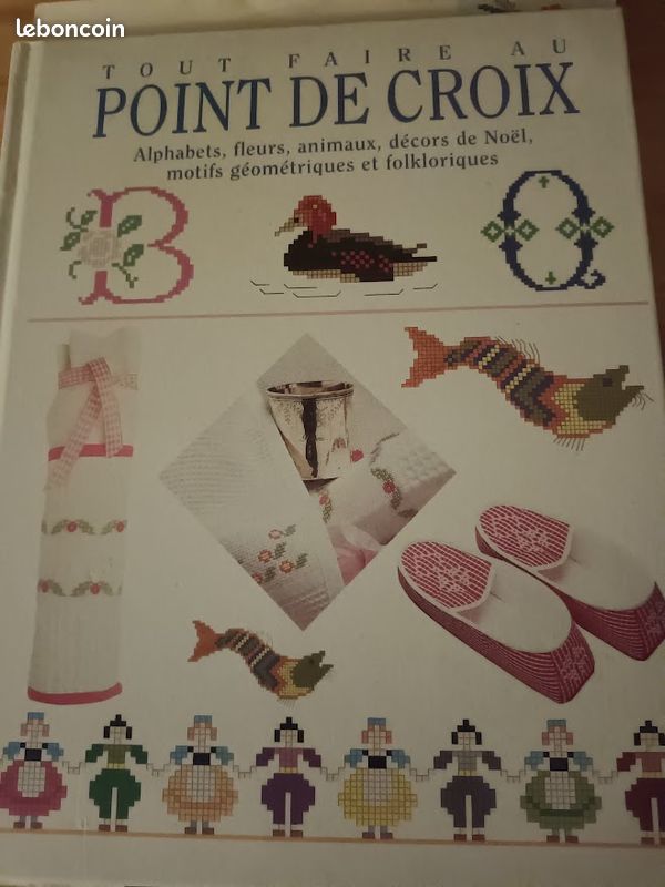 Livre de broderie tout faire au point de croix (image 1)