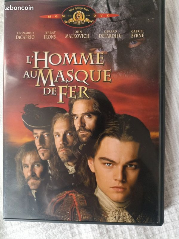 DVD l'homme au masque de fer (image 1)
