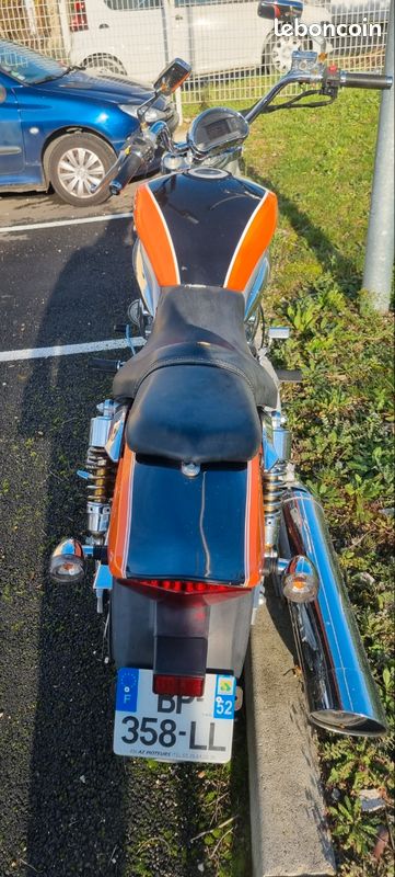 A vendre moto hyunsung 650cm³ - Motos