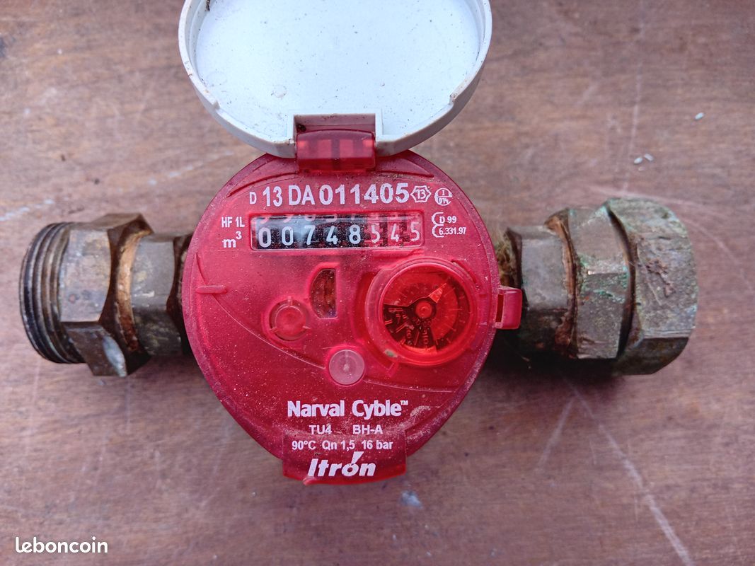 Compteur d'eau chaude Itron (image 1)