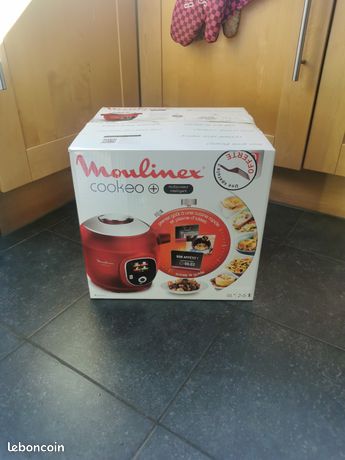 Mijoteur Moulinex COOKEO CE851500 Rouge - Robot Cuisine Multifonction Occasion