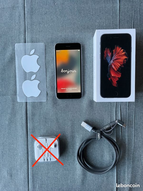 IPhone 6S 128 Go desimlocké parfait état (image 3)