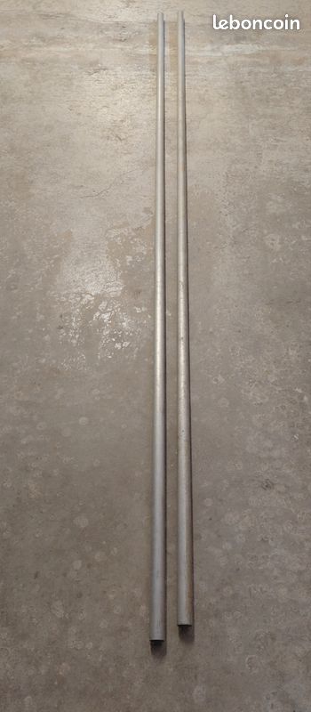 Lot De 2 Tubes Aluminium 6063 Rond 14mm OD X 10mm ID – 200mm Long – Construction DIY Et Cadres