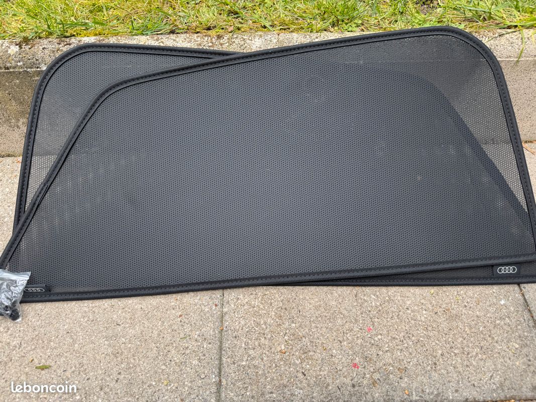 Pare-soleil Sur Mesure Pour Audi Q2 (GA) 2017-2024 - Noir, Pliable, Protection UV Et Intimité
