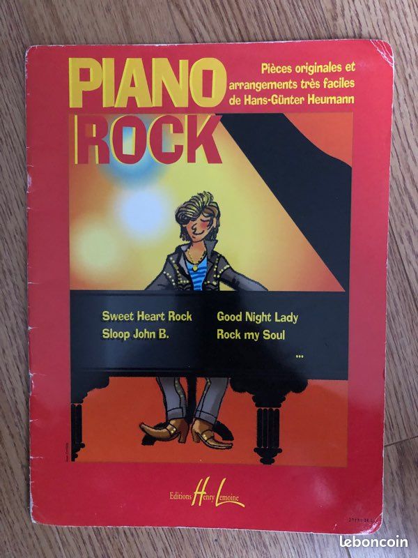 Livre de partition Piano Rock (image 1)