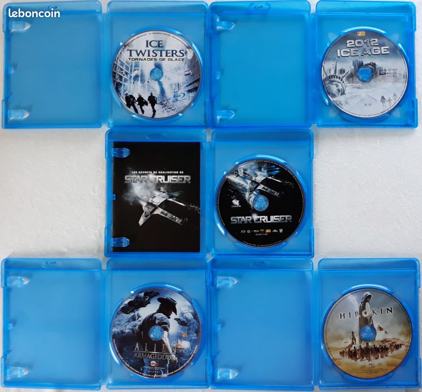 116 - Lot de 15 films Blu-ray de genre divers, donc 1 Blu-ray contenant 2 disques, le tout en état neuf, voir les 9 photos (image 3)
