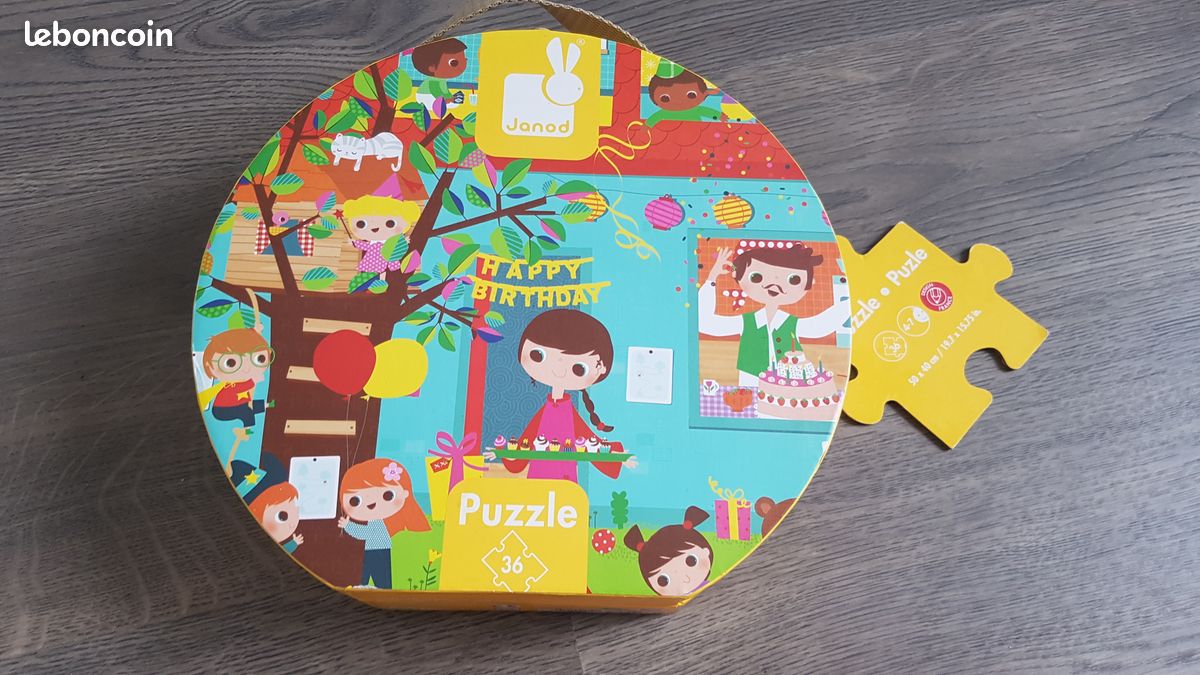 Puzzle gouter d'anniversaire (image 1)