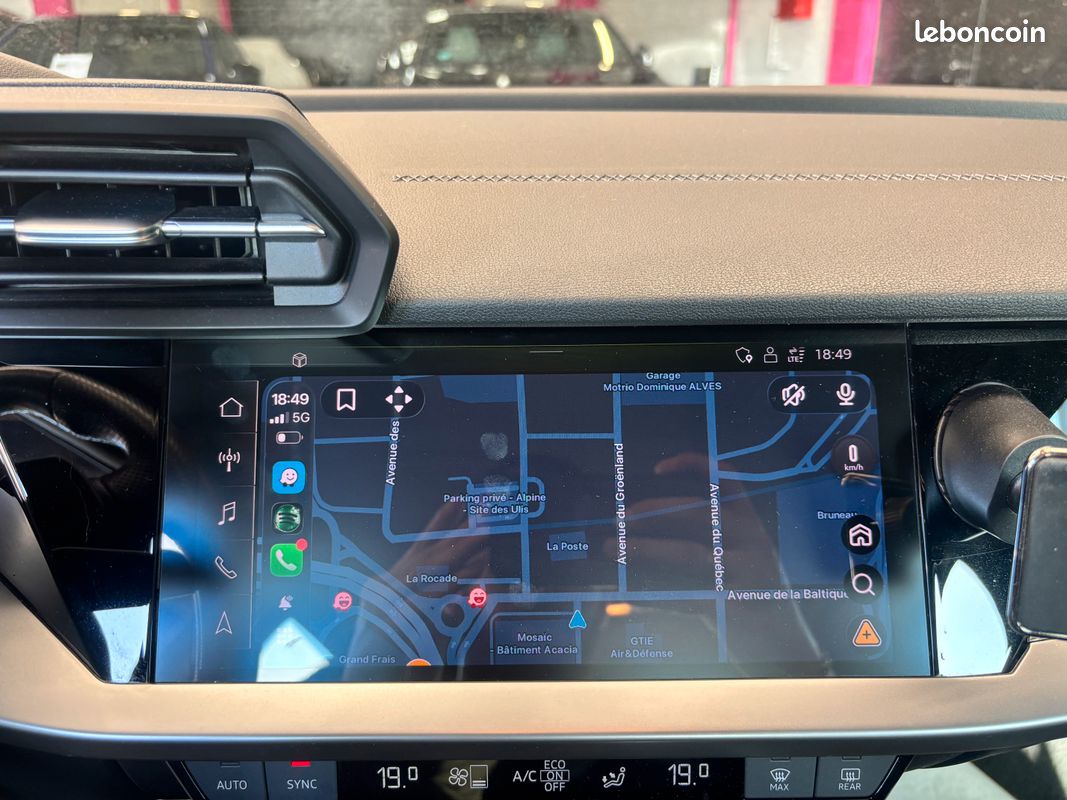AUDI A3 Sportback 40 TFSIe 204 S tronic 6 S Line CarPlay Caméra de recul Entretient Audi Origine France Garantie 12mois (image 24)
