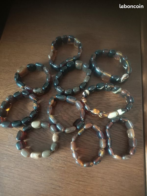 10 bracelets en ambre de Sumatra (image 2)