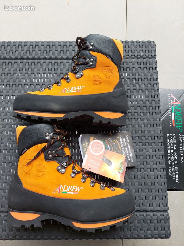 Chaussure Andrew Chaussure Anti Coupure Bucheron Chaussure De