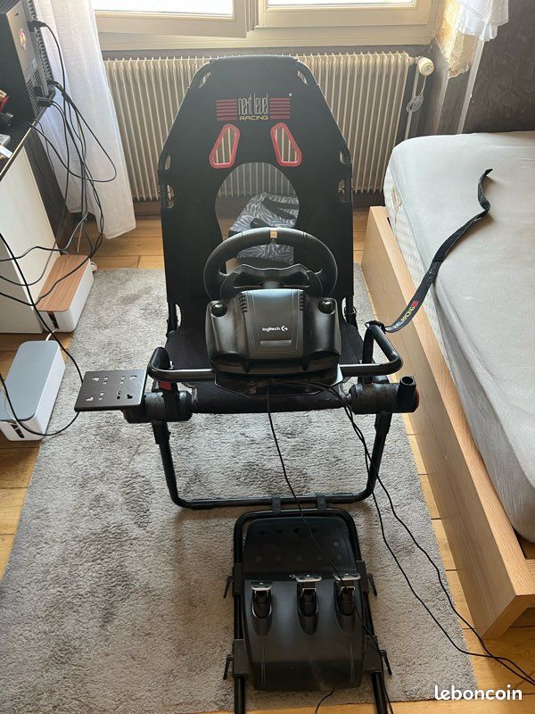 Setup Simracing complet : Siège Next Level Racing + Volant Logitech G920 (Xbox/PC) - État neuf (image 14)